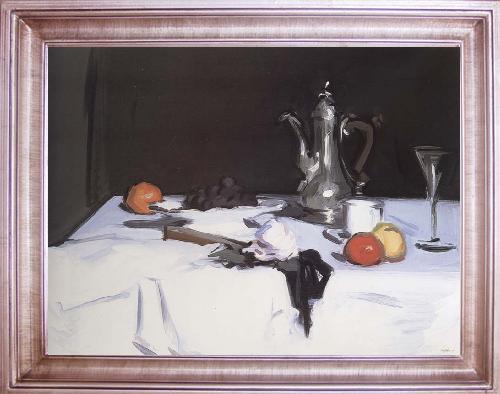 framed  Samuel John Peploe Still Life with Coffee Pot, Ta136